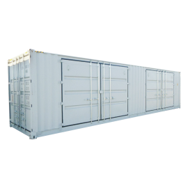 Conteneur High Cube de 40 pieds avec 3 portes latérales
